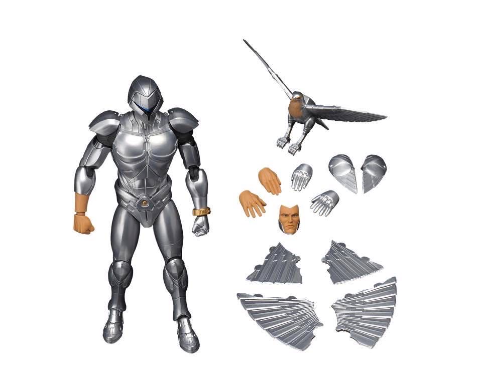 Quicksilver & Tally Hawk - Ramen Toy (Silverhawks) action figure collectible - Main Image 3