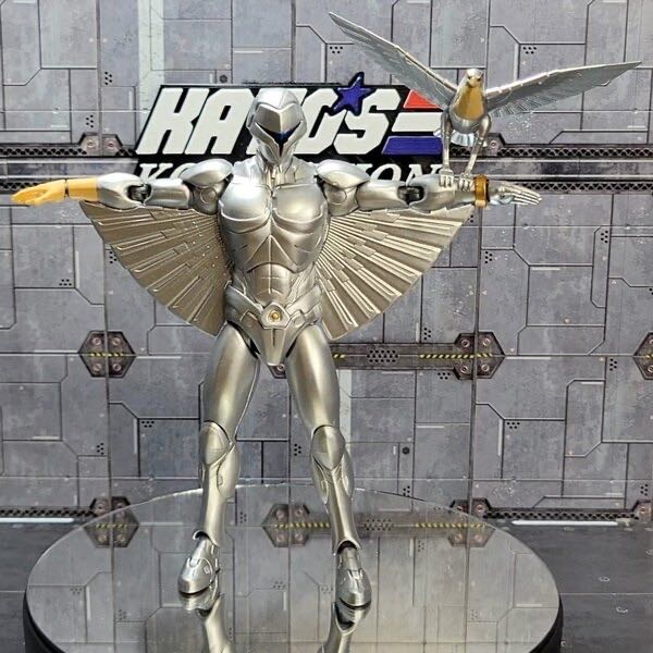 Quicksilver & Tally Hawk - Ramen Toy (Silverhawks) action figure collectible - Main Image 4