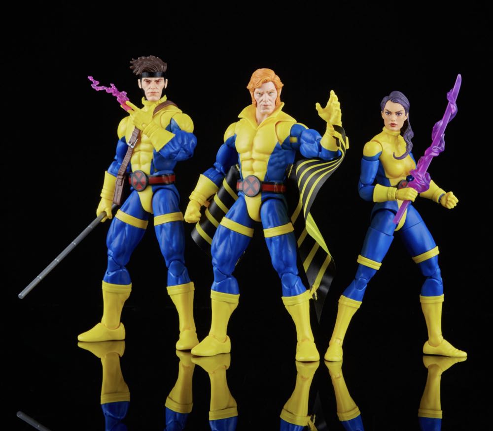 60th Anniversary X-Men : Banshee, Gambit, & Psylocke - Hasbro (Marvel Legends) action figure collectible [Barcode 5010994189198] - Main Image 4