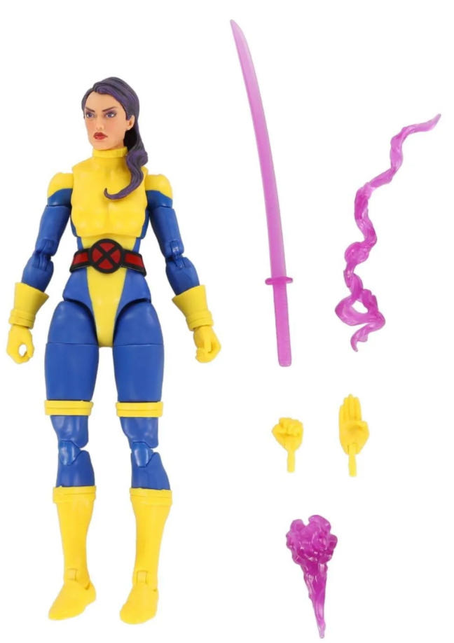 60th Anniversary X-Men : Banshee, Gambit, & Psylocke - Hasbro (Marvel Legends) action figure collectible [Barcode 5010994189198] - Main Image 5