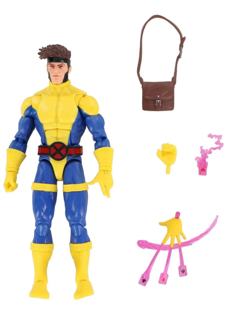 60th Anniversary X-Men : Banshee, Gambit, & Psylocke - Hasbro (Marvel Legends) action figure collectible [Barcode 5010994189198] - Main Image 7