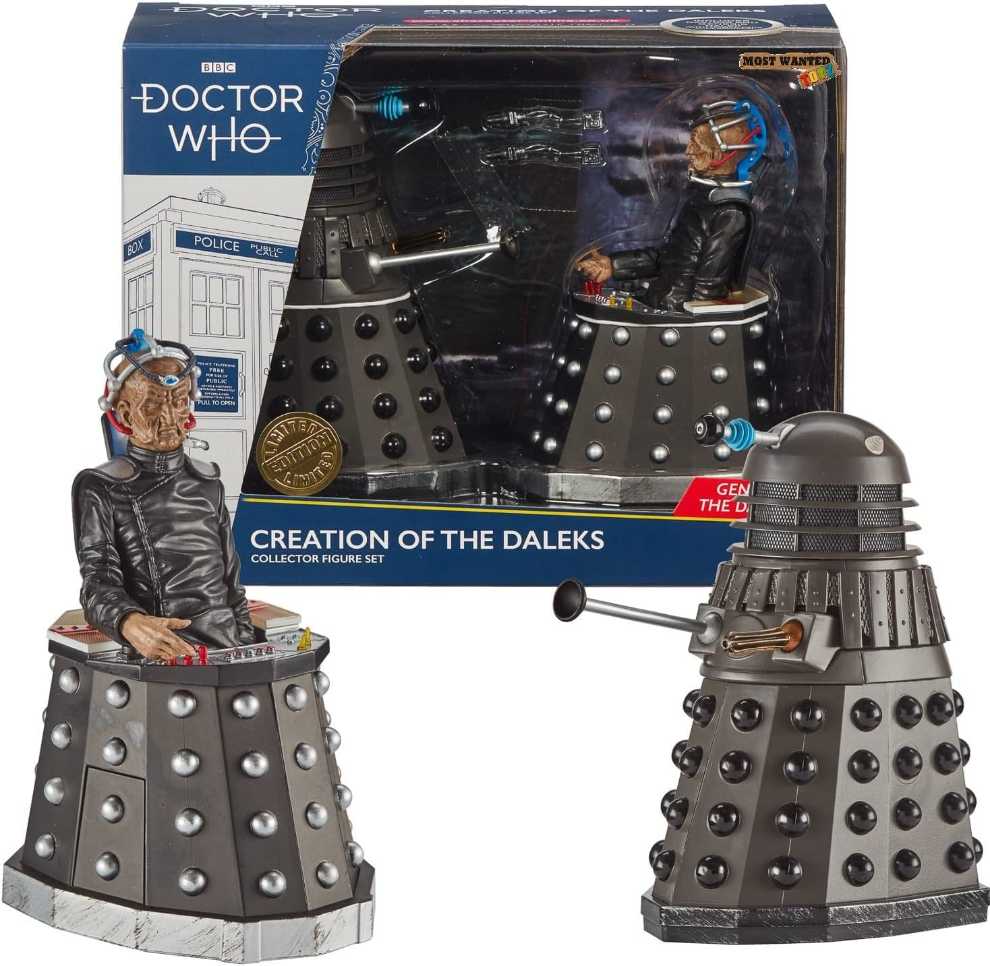 4th Doctor - Genesis of the Daleks - Creation of the Daleks Collector Figure Set - Character Options (Doctor Who) action figure collectible [Barcode 5029736078676] - Main Image 4