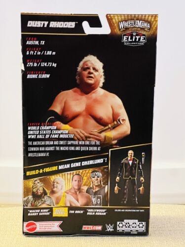 Dusty Rhodes - WWE Mattel (WWE Elite Wrestlemania 39 - 2023) action figure collectible - Main Image 2