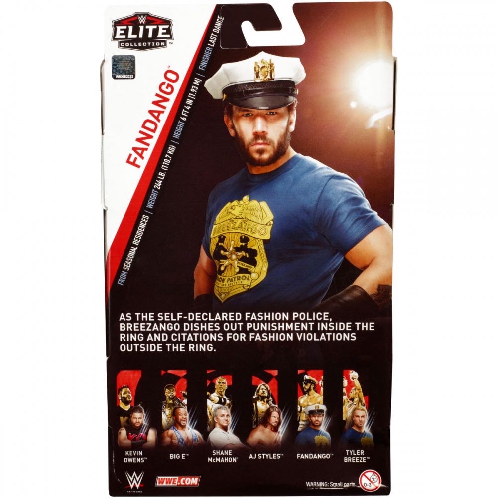 Fandango - WWE Mattel (Elite Series) action figure collectible - Main Image 2