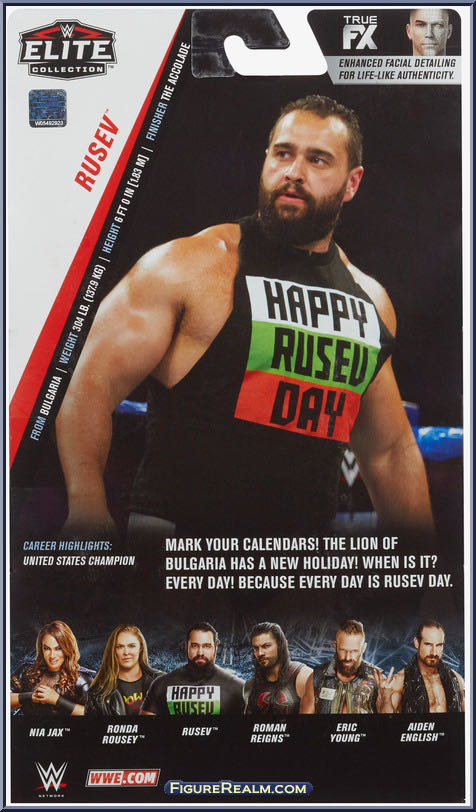 Rusev - WWE Mattel (WWE Elite Series 65 (2019)) action figure collectible - Main Image 2