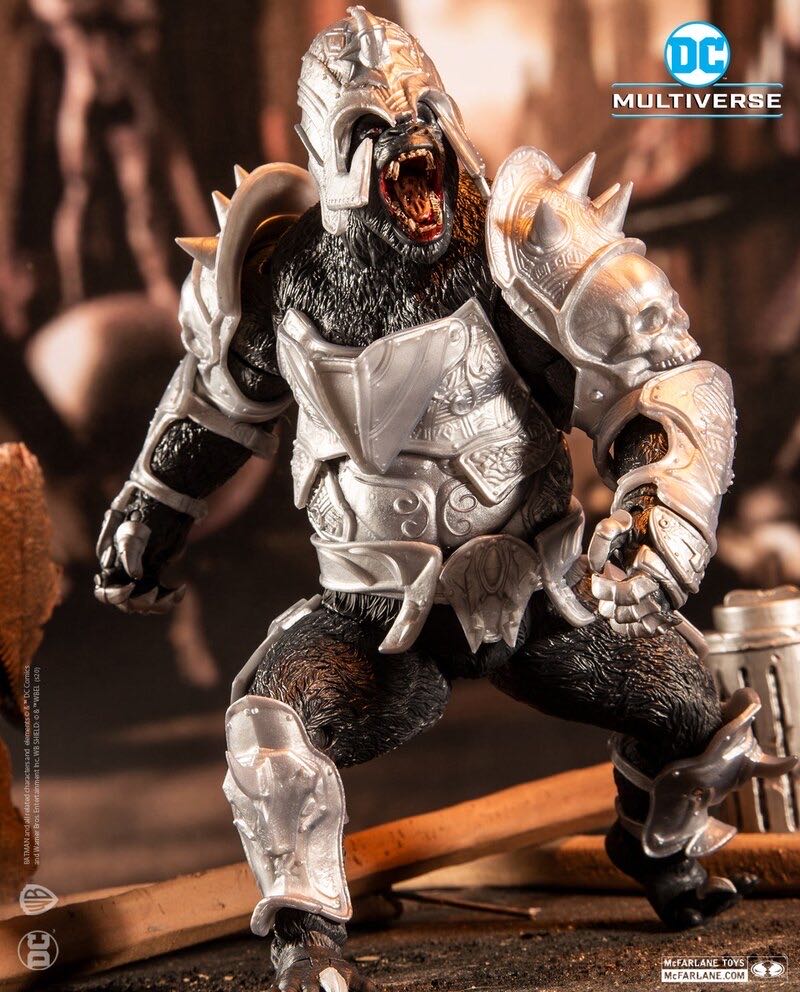 DC Multiverse: Gorilla Grodd (Platinum Edition) - McFarlane Toys (DC Multiverse:  Injustice 2) action figure collectible [Barcode 787926153576] - Main Image 2