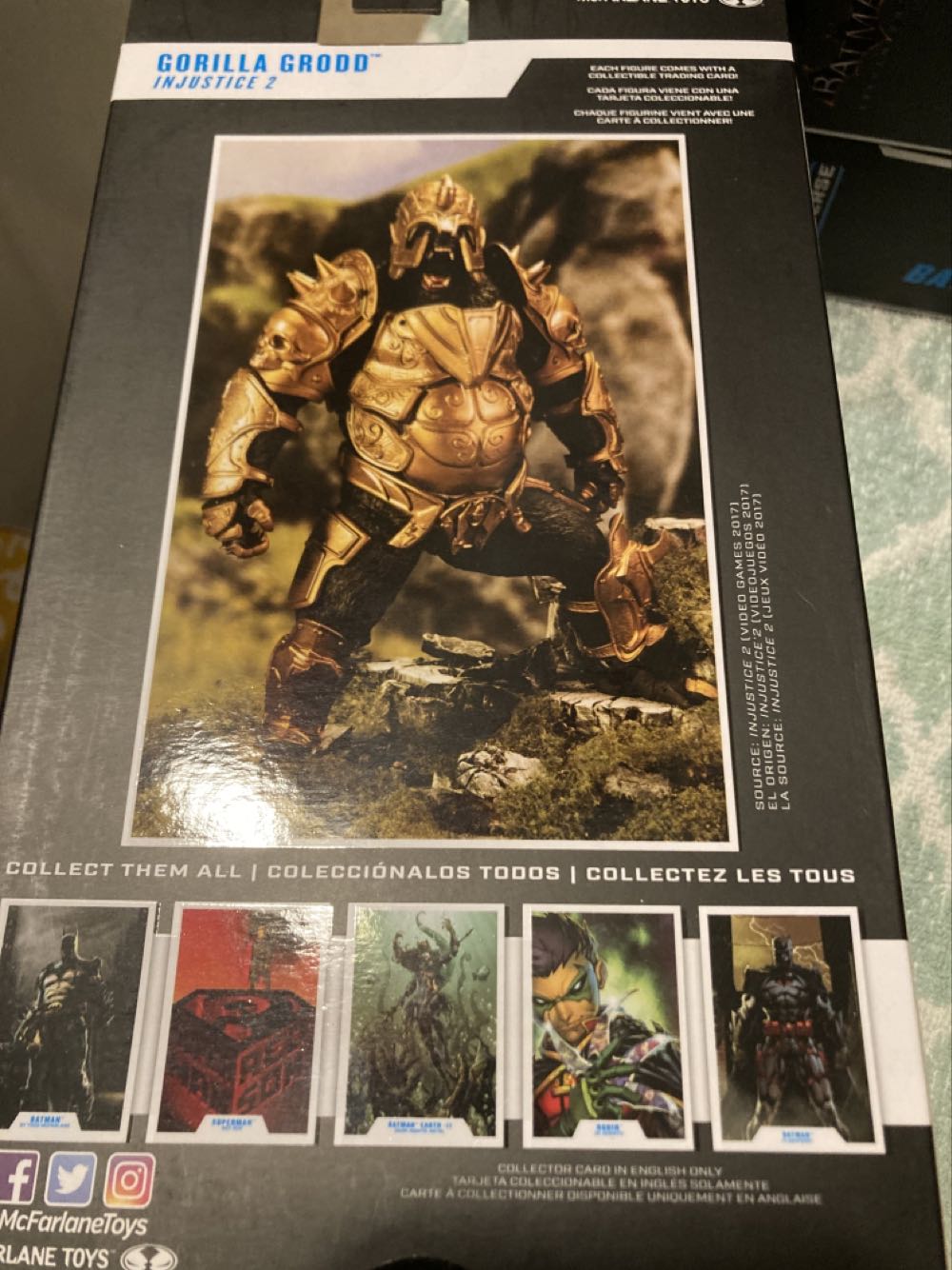 DC Multiverse: Gorilla Grodd (Platinum Edition) - McFarlane Toys (DC Multiverse:  Injustice 2) action figure collectible [Barcode 787926153576] - Main Image 3