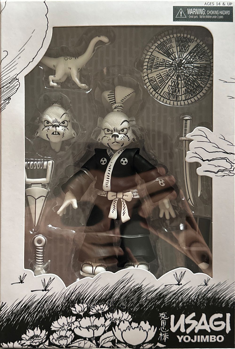 Neca Usagi Yojimbo (B&W) - Neca (TMNT) action figure collectible [Barcode 634482543061] - Main Image 2