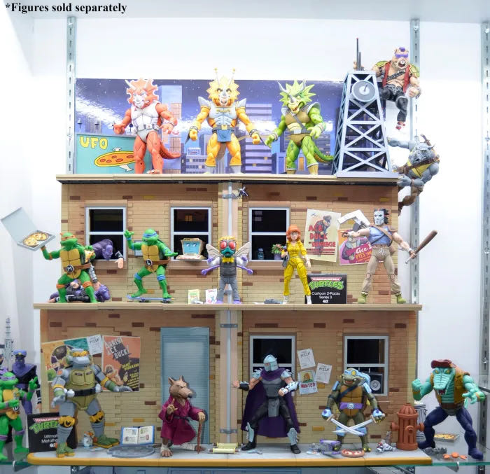 Street Diorama (Animated) - NECA, Inc. (Teenage Mutant Ninja Turtles) action figure collectible - Main Image 4