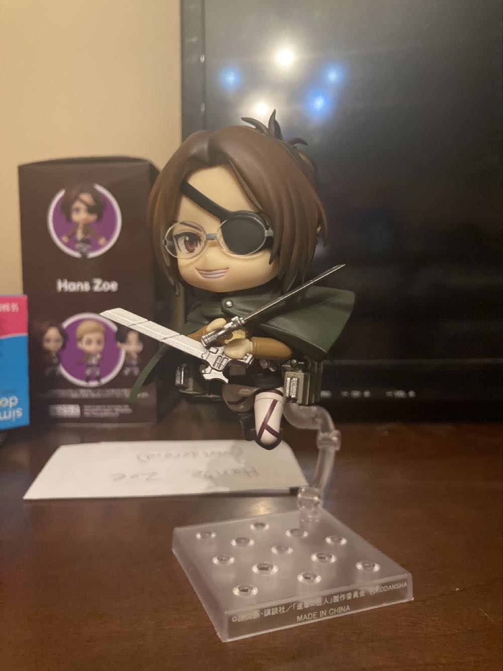 Nendoroid #1123 Hans Zoe - Good Smile Company (Attack On Titan) action figure collectible [Barcode 4580590171145] - Main Image 3