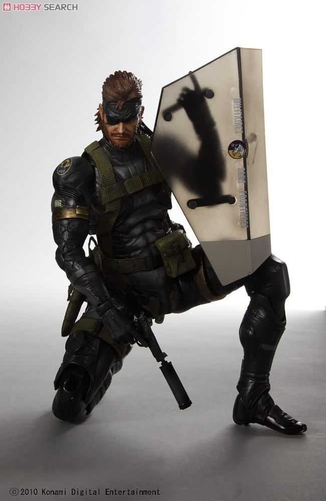 Metal Gear Solid Peace Walker Play Arts Kai Snake Sneaking Suit Ver. (Completed)

 - Square Enix action figure collectible - Main Image 3
