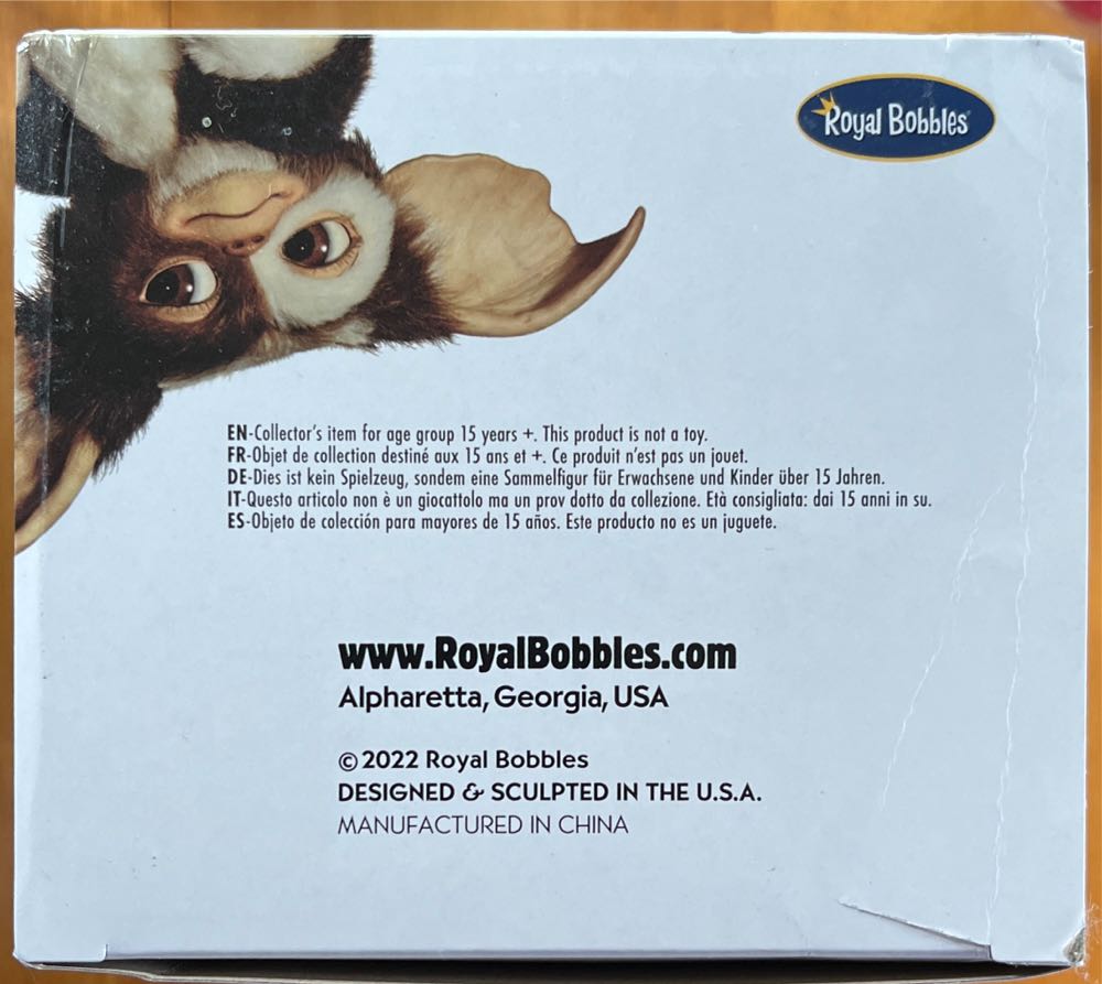 Gremlins GIZMO In Sports Car Bobblehead - Royal Bobbles/Spirit Exclusive action figure collectible - Main Image 3
