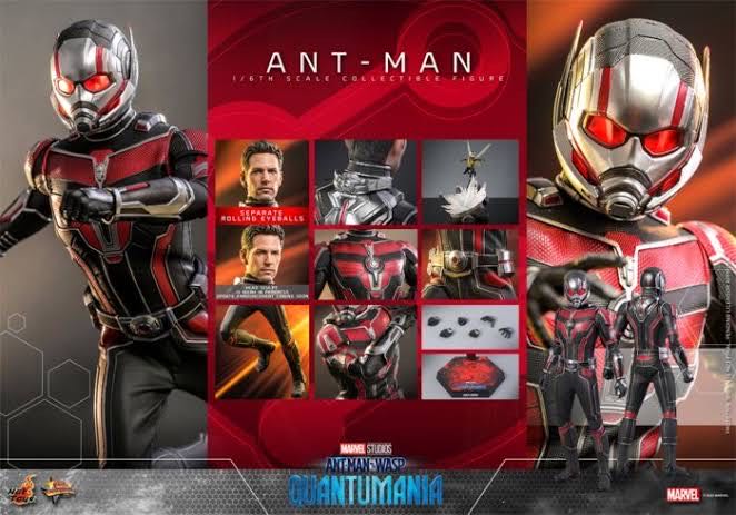 Ant-Man - Hot Toys (Ant-Man And The Wasp Quantumania) action figure collectible - Main Image 4