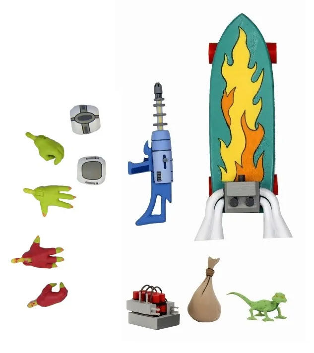 Mondo Gecko & Kerma - NECA, Inc. (Teenage Mutant Ninja Turtles) action figure collectible - Main Image 4