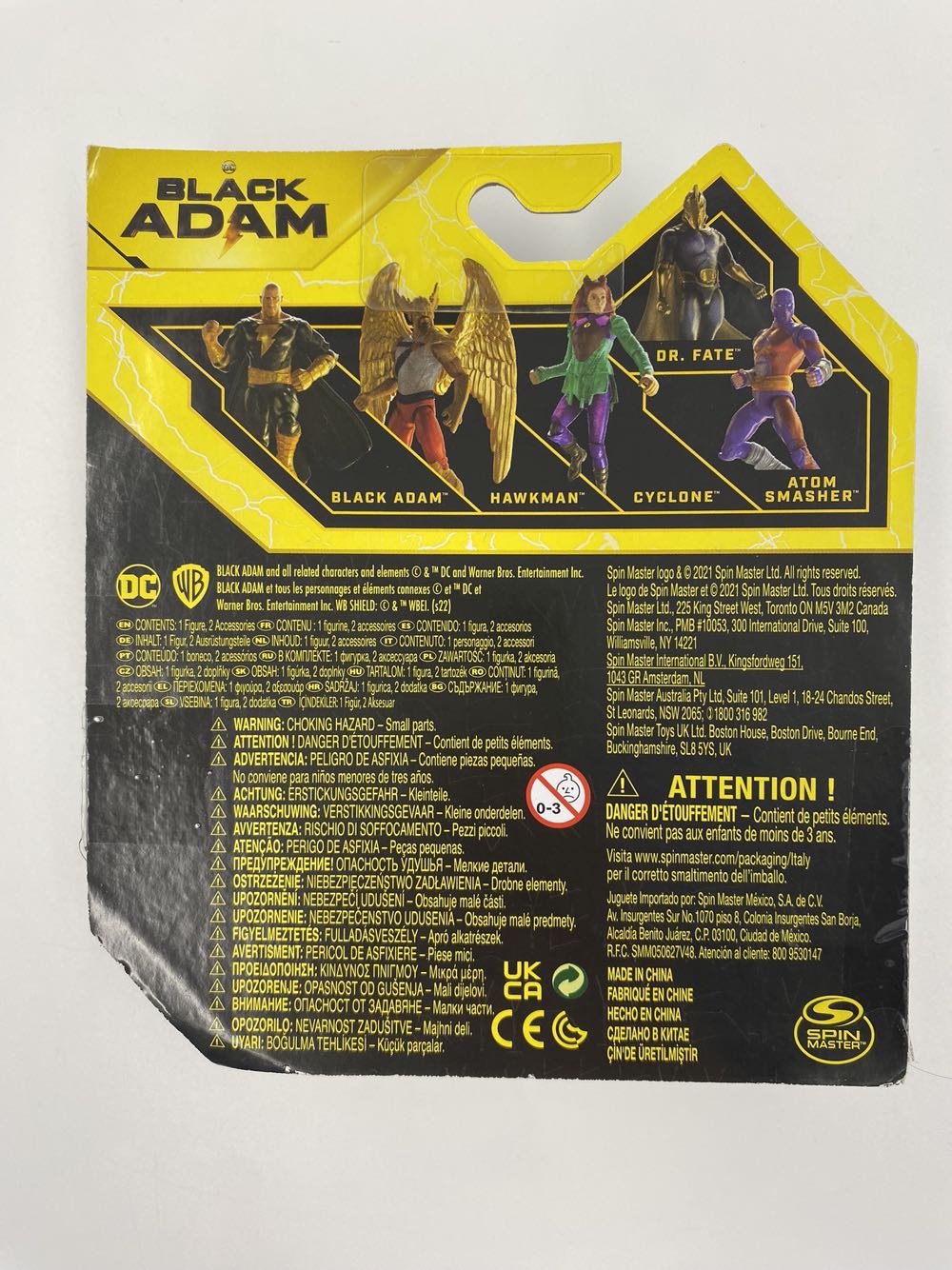 DC: Hawkman - Spin Master (Black Adam) action figure collectible - Main Image 3