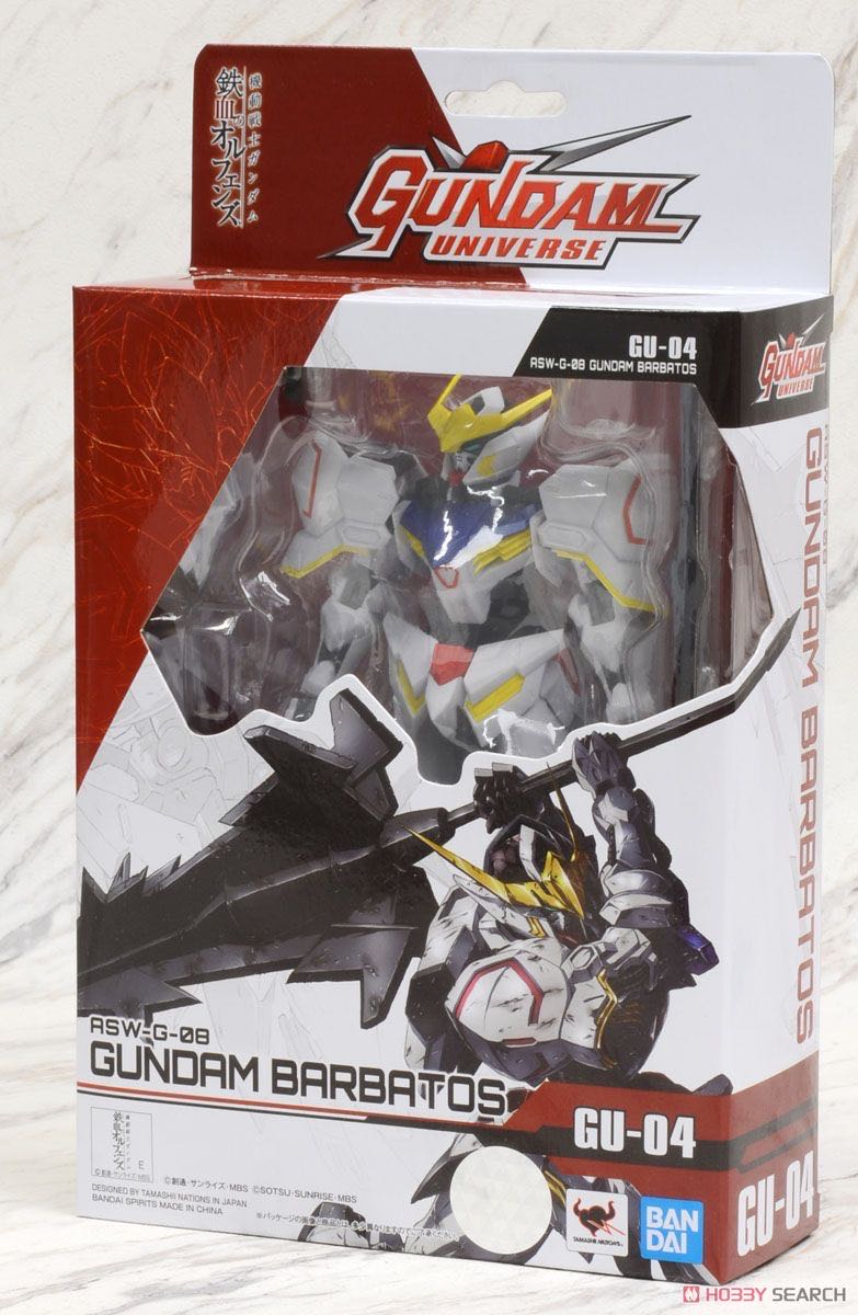 GU-04 ASW-G-08 Barbatos - Gundam Universe - Bandai Spirits (Mobile Suit Gundam: Iron-Blooded Orphans) action figure collectible [Barcode 4573102554932] - Main Image 1