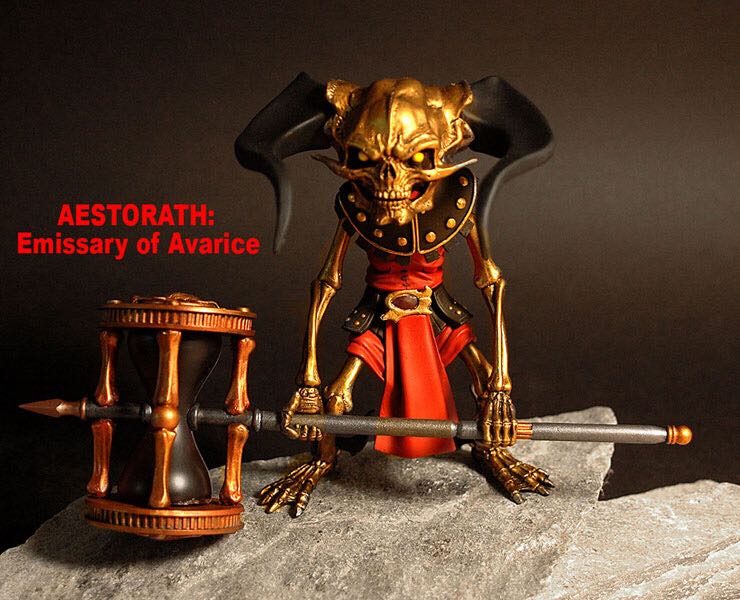Aestorath (Scarabus) - Four Horsemen (Gothitropolis - Timekeepers) action figure collectible - Main Image 2