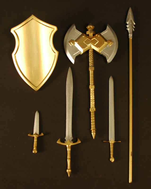 Heroic Weapons Pack (ML) - Four Horsemen (Mythic Legions - Wave 1) action figure collectible - Main Image 2