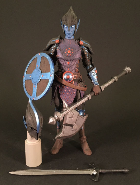 Shadow Elf Legion Builder - Four Horsemen (Mythic Legions - Advent Of Decay) action figure collectible - Main Image 2