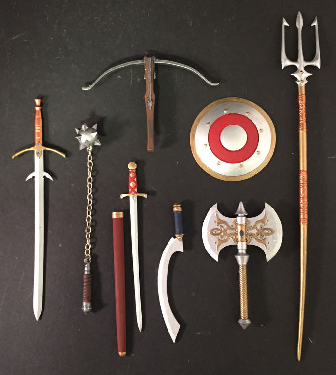 Knight Weapons Pack - Four Horsemen (Mythic Legions - Advent Of Decay) action figure collectible - Main Image 2