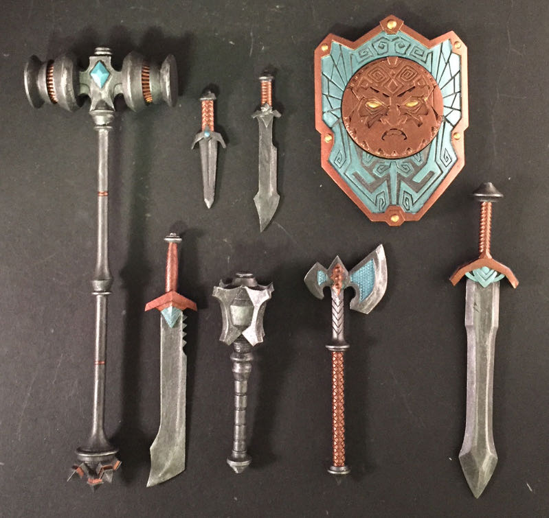 Dwarf Weapons Pack (ML) - Four Horsemen (Mythic Legions - Advent Of Decay) action figure collectible - Main Image 2