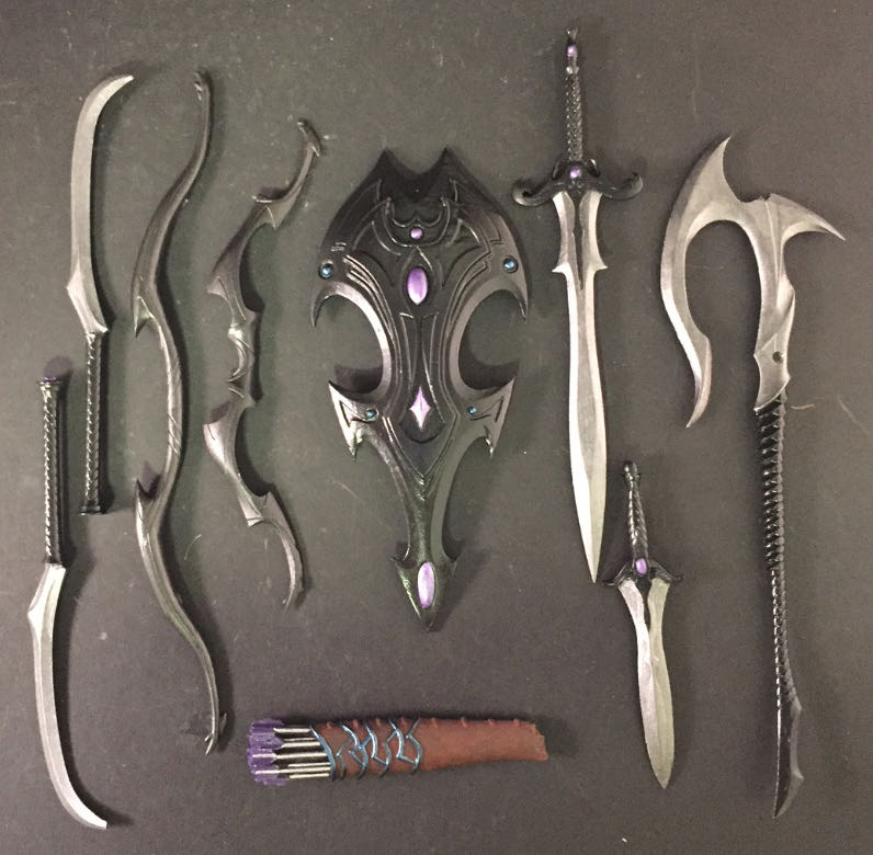 Vampire Weapons Pack - Four Horsemen (Mythic Legions - Advent Of Decay) action figure collectible - Main Image 2
