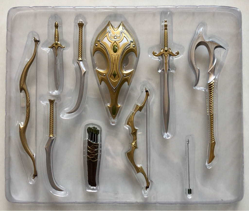 Elf Weapons Pack - Four Horsemen (Mythic Legions - Advent Of Decay) action figure collectible - Main Image 1