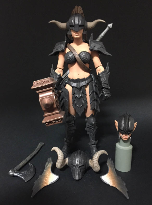 Barbarian Warrior Builder (ML) - Four Horsemen (Mythic Legions - Advent Of Decay) action figure collectible - Main Image 2
