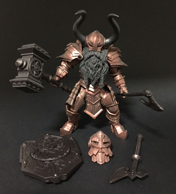 Cavern Dwarf Legion Builders (ML) - Four Horsemen (Mythic Legions - Advent Of Decay) action figure collectible - Main Image 2