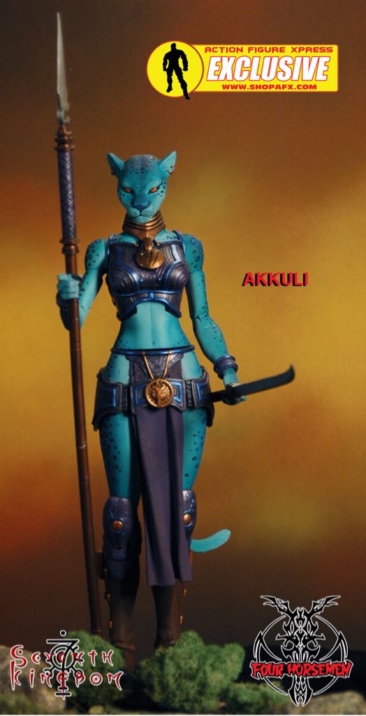 Akkuli (7K) - Four Horsemen (Seventh Kingdom - Queens Council) action figure collectible - Main Image 2