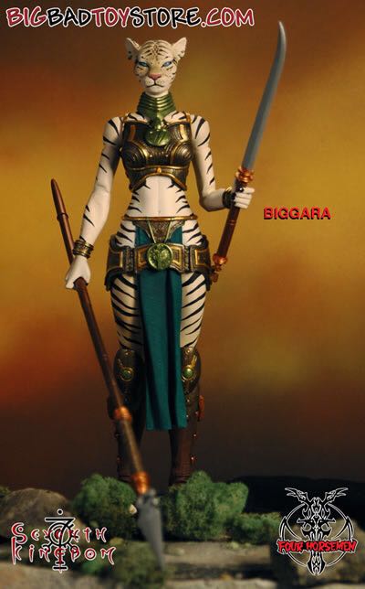Biggara (7K) - Four Horsemen (Seventh Kingdom - Queens Council) action figure collectible - Main Image 2