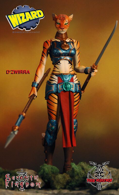 DâZwirra (7K) - Four Horsemen (Seventh Kingdom - Queens Council) action figure collectible - Main Image 2