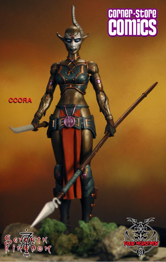 Ccora (7K) - Four Horsemen (Seventh Kingdom - Queens Council) action figure collectible - Main Image 2