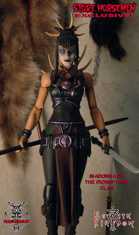 Isadorra (7K) - Four Horsemen (Seventh Kingdom - Queens Council) action figure collectible - Main Image 2