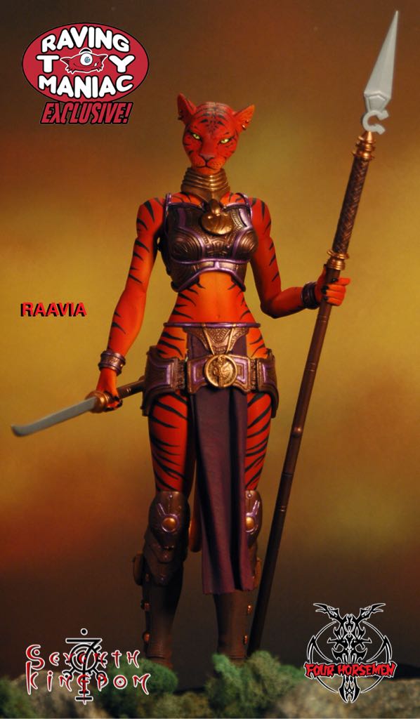 Raavia (7K) - Four Horsemen (Seventh Kingdom - Queens Council) action figure collectible - Main Image 2