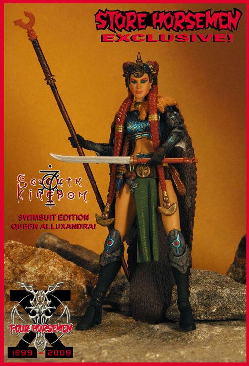 Queen Alluxandra - Swimsuit (7K) - Four Horsemen (Seventh Kingdom - Queens Council) action figure collectible - Main Image 2