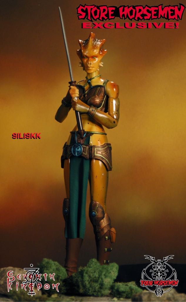 Siliskk (7K) - Four Horsemen (Seventh Kingdom - Queens Council) action figure collectible - Main Image 2