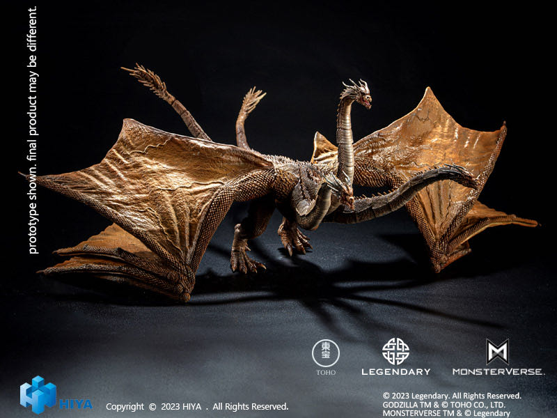 King Ghidorah - HIYA Toys (Godzilla) action figure collectible - Main Image 3
