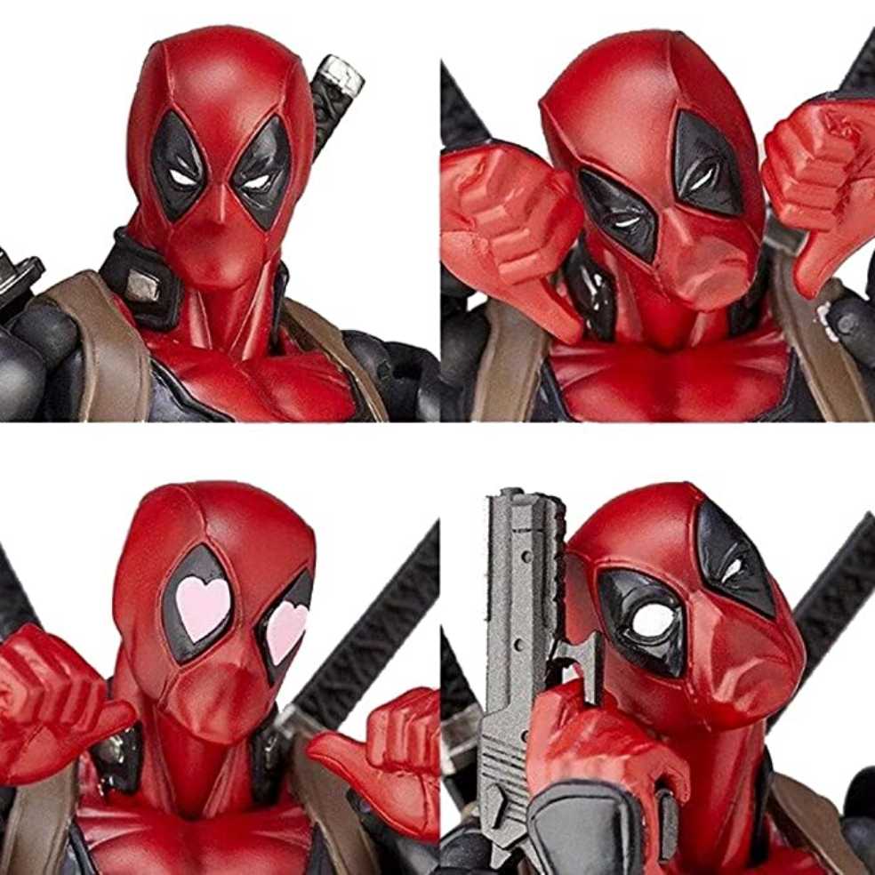 Deadpool ver.2 - Revoltech (Marvel) action figure collectible [Barcode 4537807013453] - Main Image 2