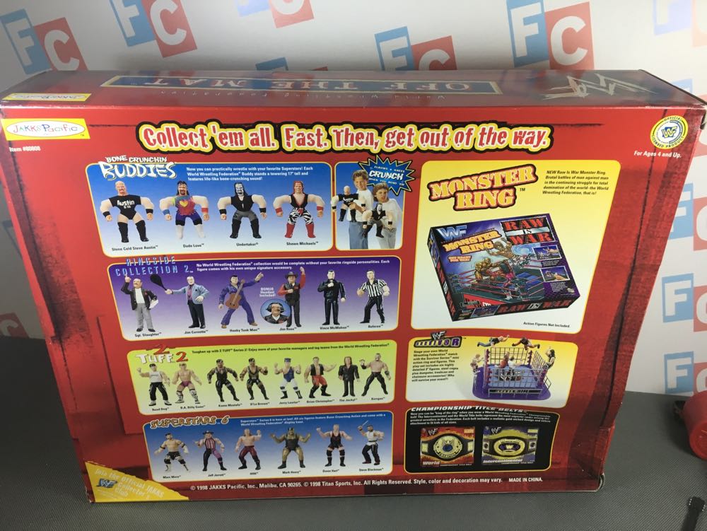 Billy Gunn - Jakks Pacific (Jakks Pacific Off the Mat Box Set) action figure collectible - Main Image 3