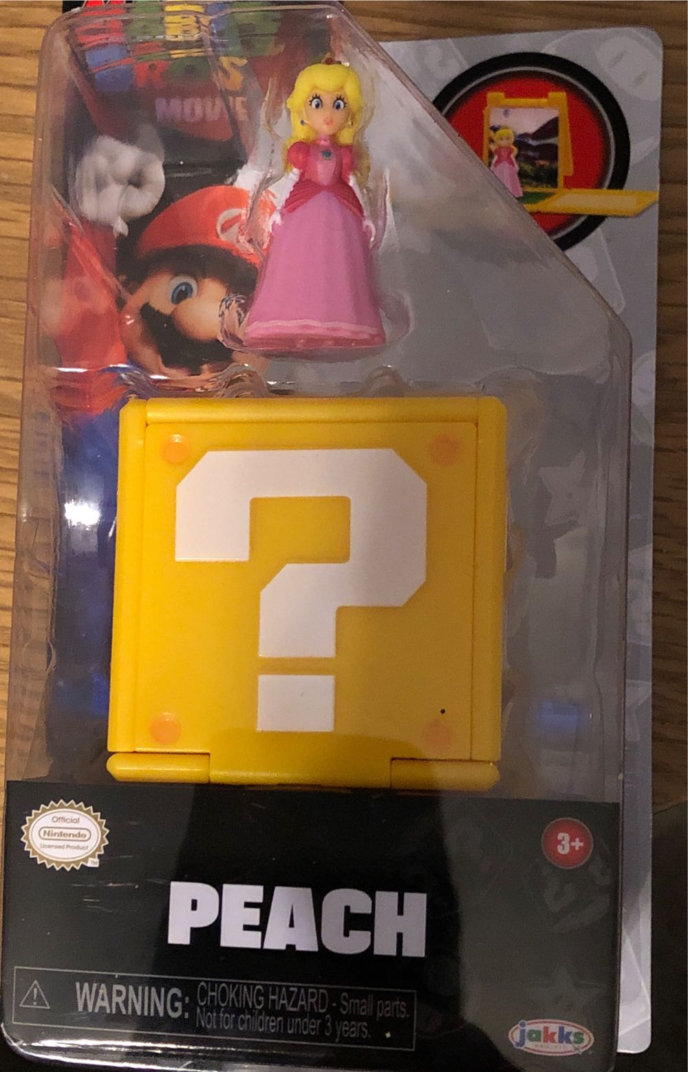 Jakks Pacific: The Super Mario Bros. Movie: Miniature Peach Figure - JAKKS Pacific, Inc. (The Super Mario Bros. Movie) action figure collectible [Barcode 192995417625] - Main Image 2