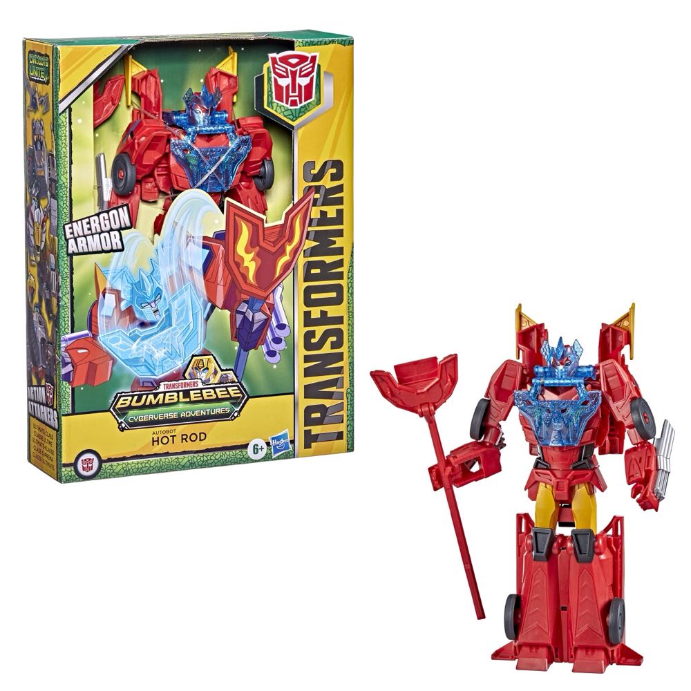 Hot Rod - Hasbro (Energon Armor) action figure collectible [Barcode 195166128665] - Main Image 2