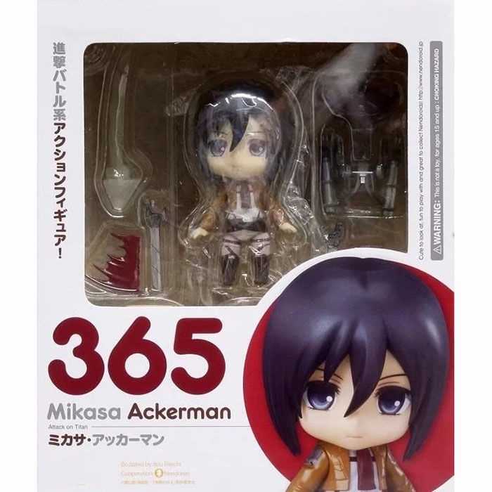Mikasa ackerman 365 nendoroid attack on titan - Good Smile Company / Nendoroid (attack of titians) action figure collectible [Barcode 4580590127814] - Main Image 4