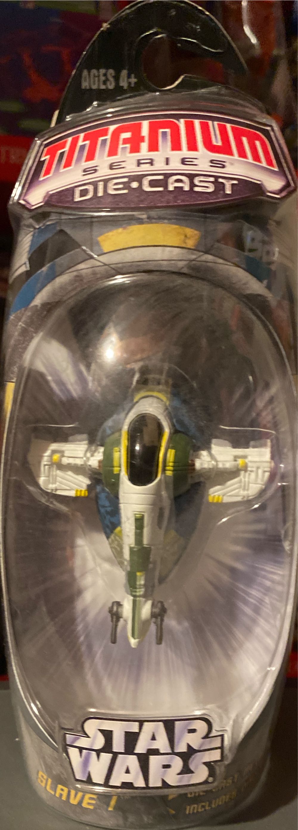 Ship Hasbro Titanium Series Star Wars 3 Inch Slave 1 Jango Fett  action figure collectible [Barcode 653569120506] - Main Image 2