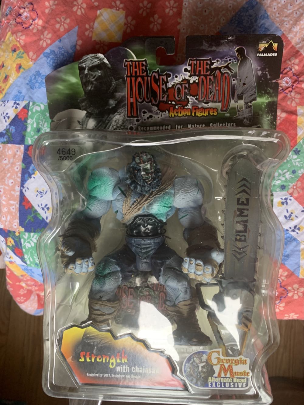 The House Of The Dead Palisades Toys Action Figure Strength With Chainsaw - Palisades Toys action figure collectible [Barcode 666620120049] - Main Image 1