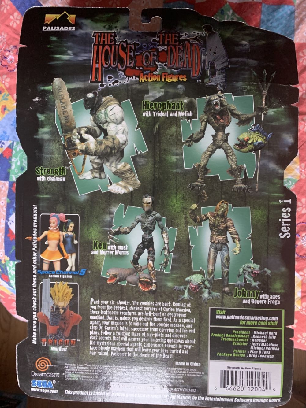 The House Of The Dead Palisades Toys Action Figure Strength With Chainsaw - Palisades Toys action figure collectible [Barcode 666620120049] - Main Image 2
