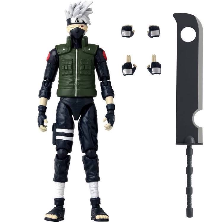 Kakashi (Fourth Great Ninja War) - Bandai America (Naruto: Shippuden Anime Heroes) action figure collectible [Barcode 045557369637] - Main Image 3