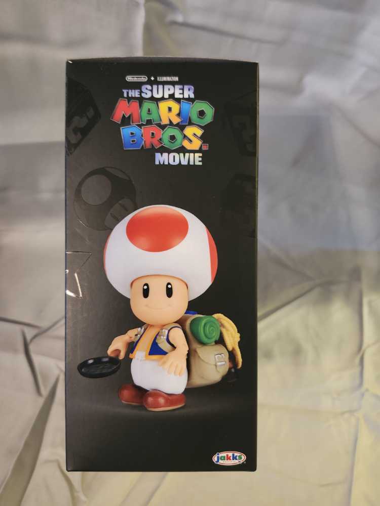Jakks Pacific: The Super Mario Bros. Movie: 5” Toad Figure - JAKKS Pacific, Inc. (The Super Mario Bros. Movie) action figure collectible [Barcode 192995417199] - Main Image 4