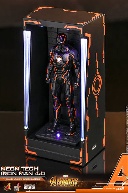Neon Tech Iron Man 4.0 - Hot Toys (Iron Man) action figure collectible [Barcode 4895228608130] - Main Image 2