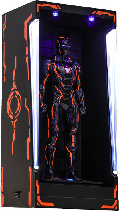 Neon Tech Iron Man 4.0 - Hot Toys (Iron Man) action figure collectible [Barcode 4895228608130] - Main Image 3